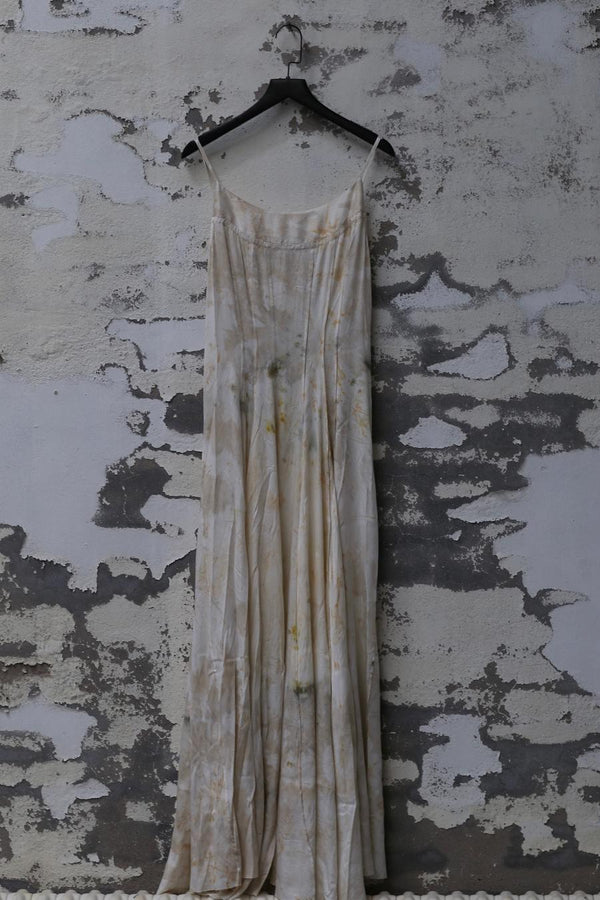 MUTEDANCE silk floral-dyed dress MD22FW18 PM44